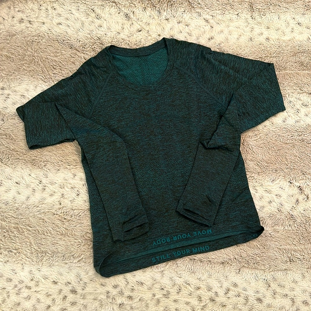 Swiftly Tech Long-Sleeve Shirt 2.0 Race Length Sz 6 EUC Like New